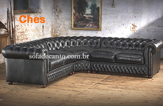 Sofá chesterfield - Classíco e Antitemporal