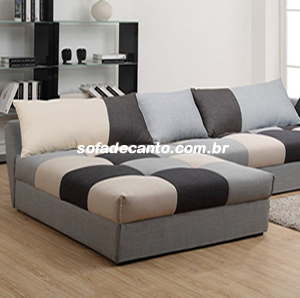 sofas moderno em l