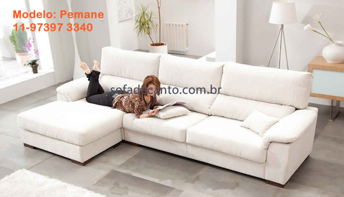 Sofá Confortável Bonito - Gostoso e Aconchegante