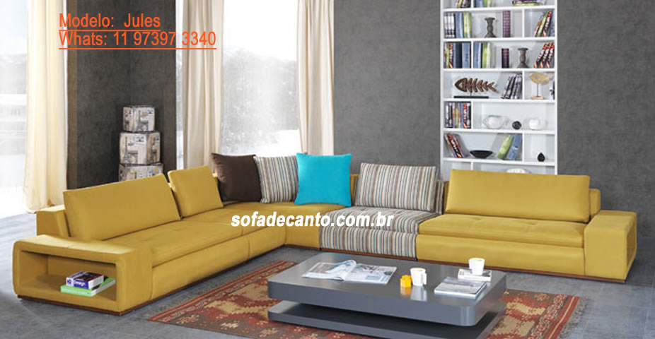Sofá Cor da Moda - Atrativo e Fundamental